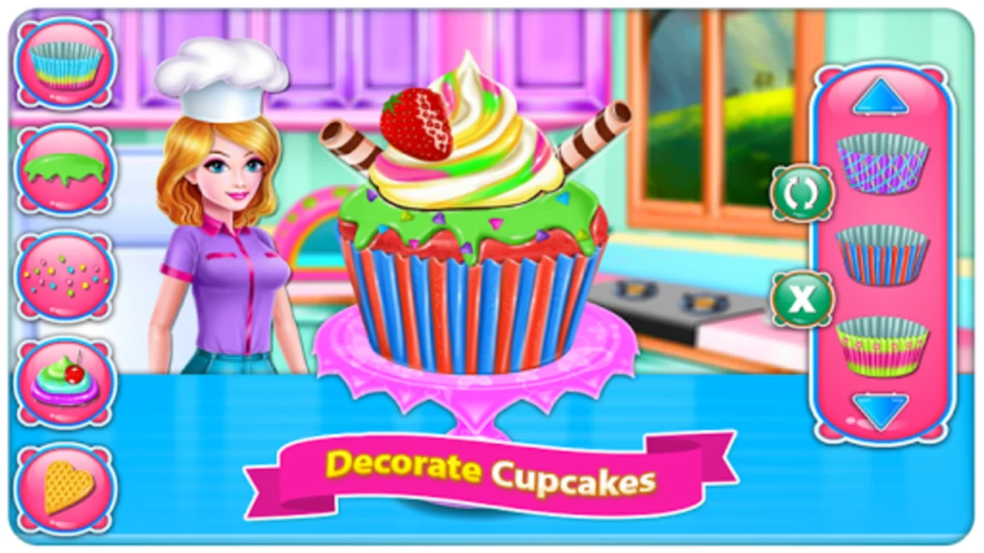 Baking Cupcakes 7 for Android - Engaging Baking App