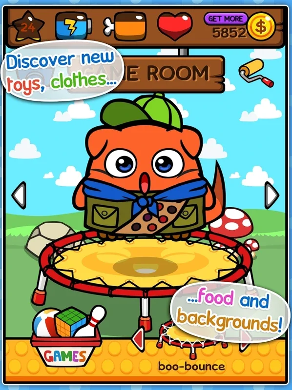 My Boo for Android - Care for Your Virtual Pet