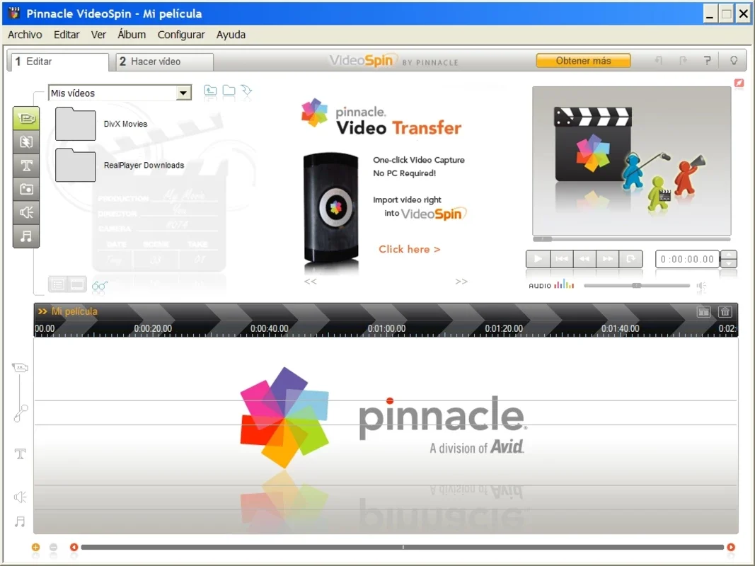 Pinnacle VideoSpin for Windows - Create and Edit Videos Freely