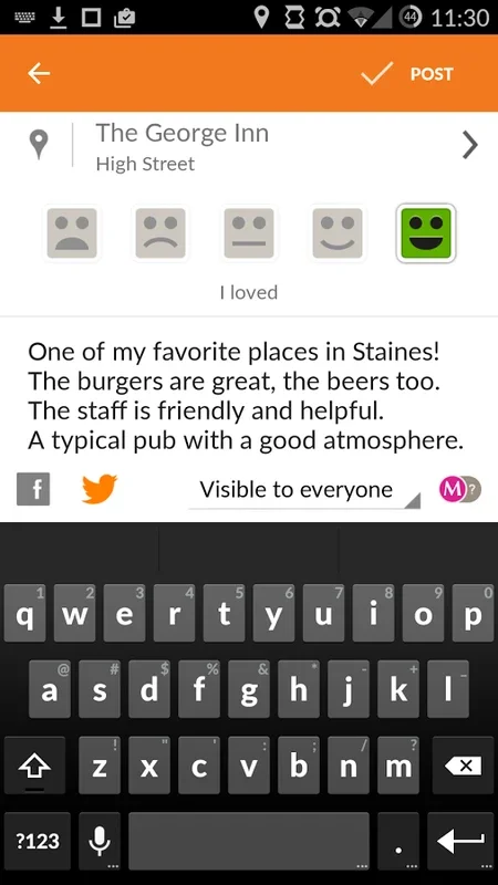 Tellmewhere for Android - Personalized Location Exploration