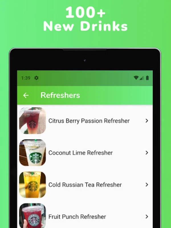 Secret Menu for Starbucks for Android: Explore Exclusive Drinks