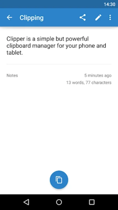 Clipper for Android - Manage Your Clipboard Effortlessly