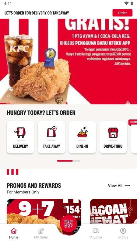 KFCKU for Android - Order KFC Anytime with the App