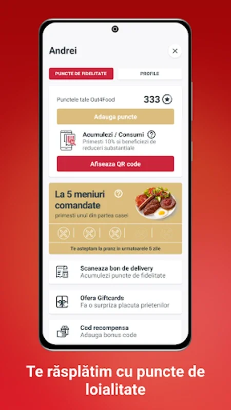 Out4Food for Android - Earn Rewards While Dining