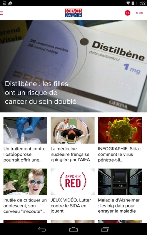 Sciences Et Avenir for Android - Explore Scientific Discoveries