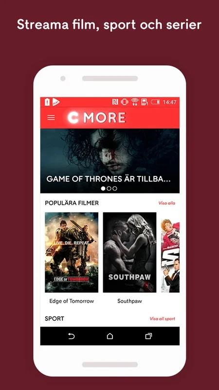 C More for Android - Diverse Entertainment Hub