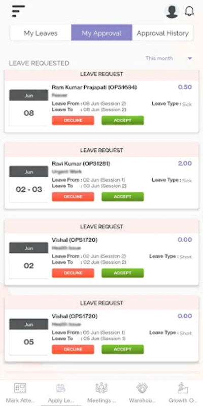 Sync Connect for Android - Streamline Attendance Management