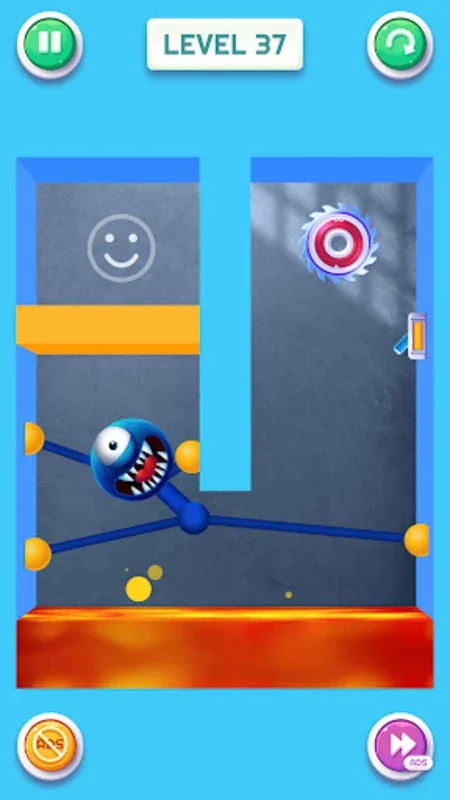 Blue Monster: Stretch Game for Android - Engaging Puzzle Adventure