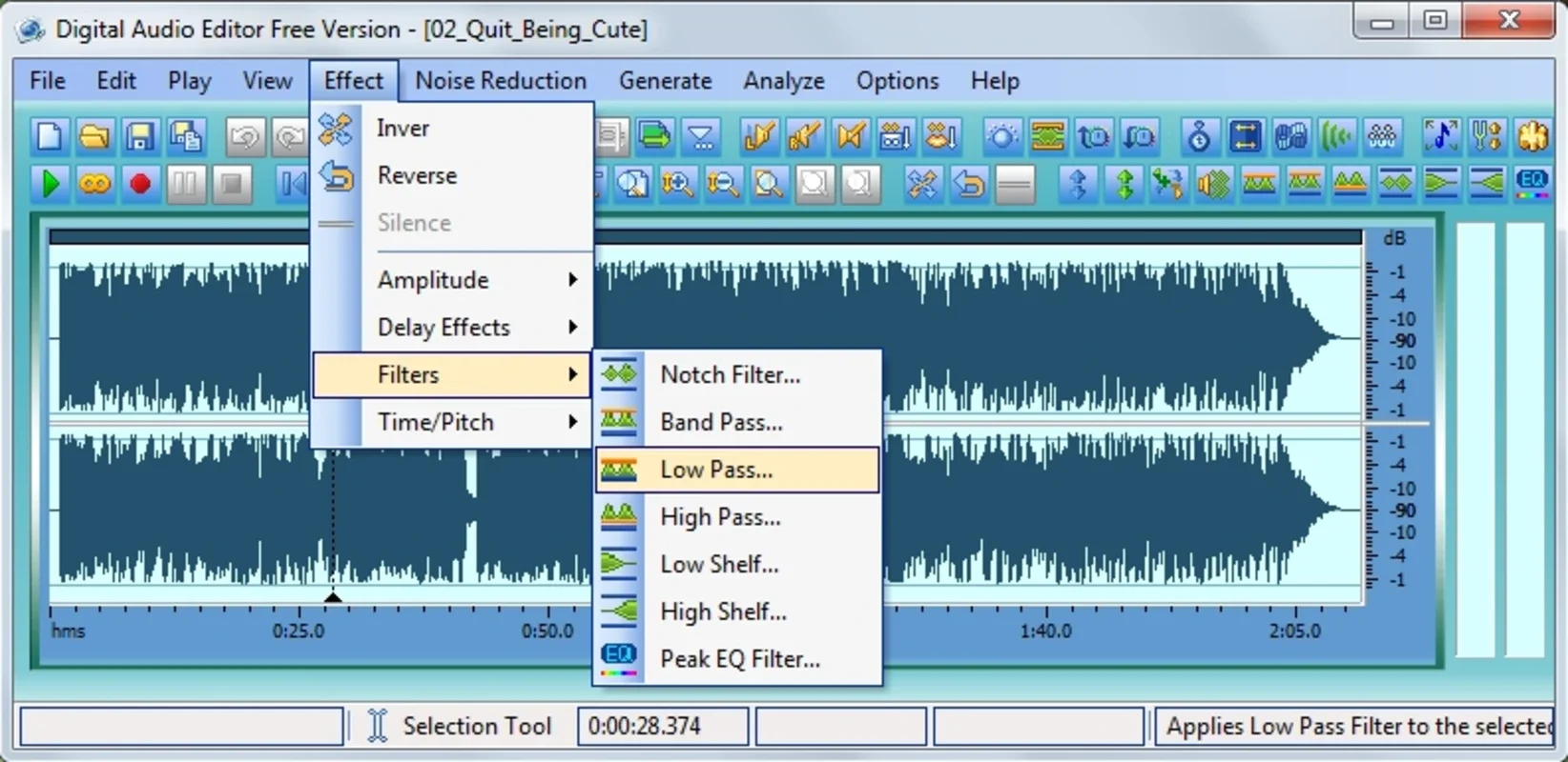 Digital Audio Editor for Windows - Free Audio Editing Tool