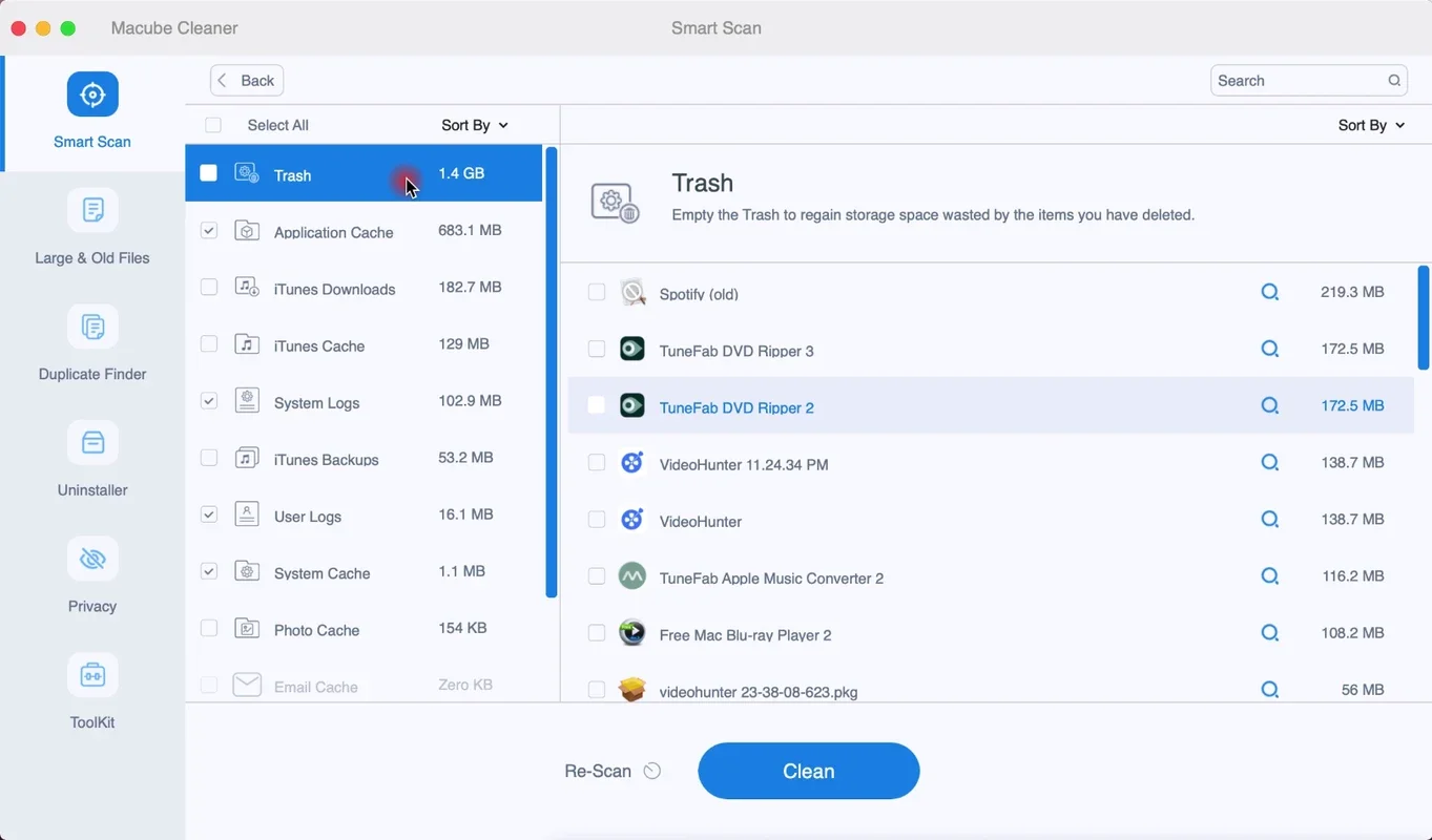 Macube Cleaner for Mac - Keep Your System Clean