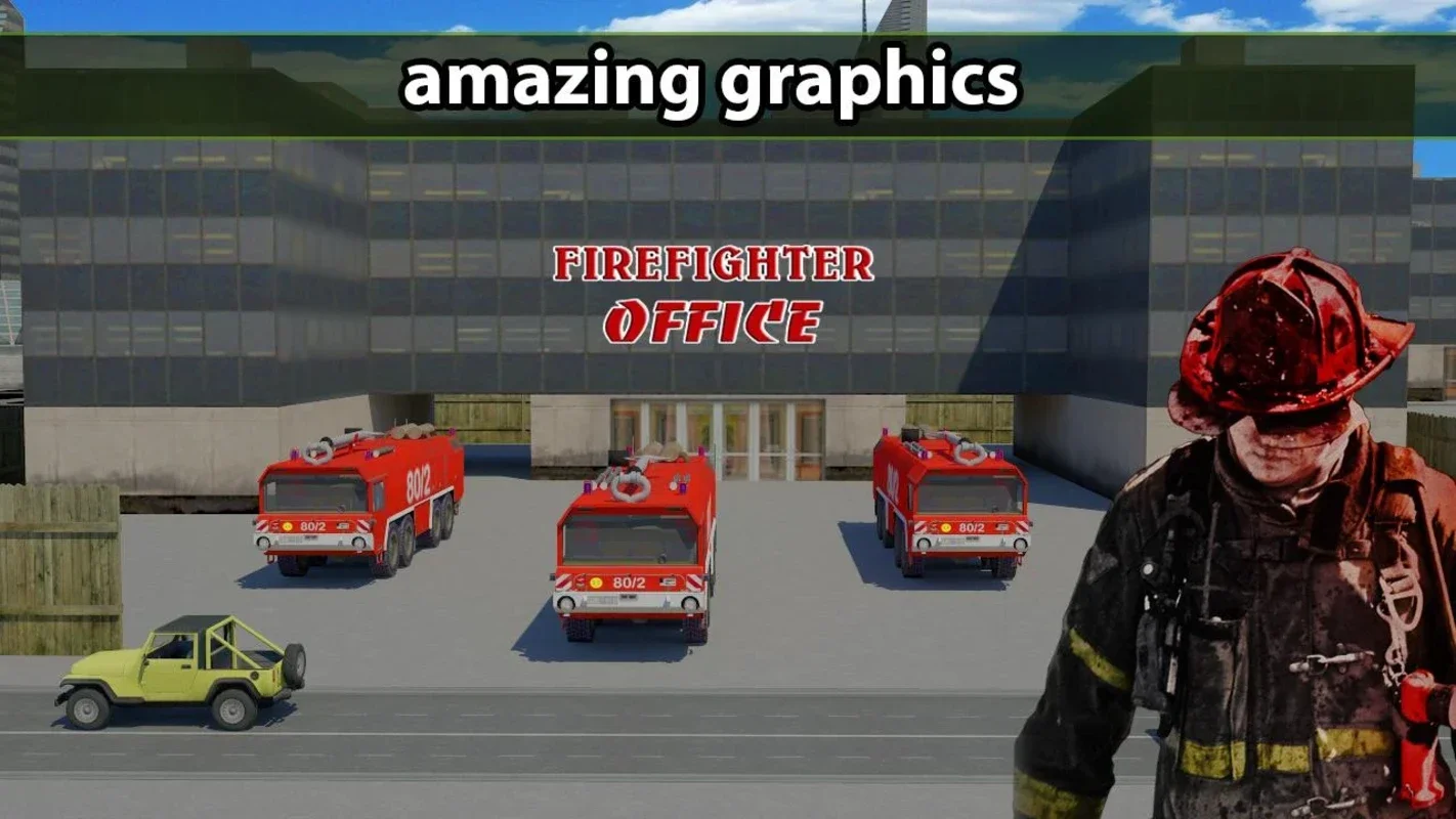 Fire Fighter Emergency Truck for Android - Thrilling Firefighting Game