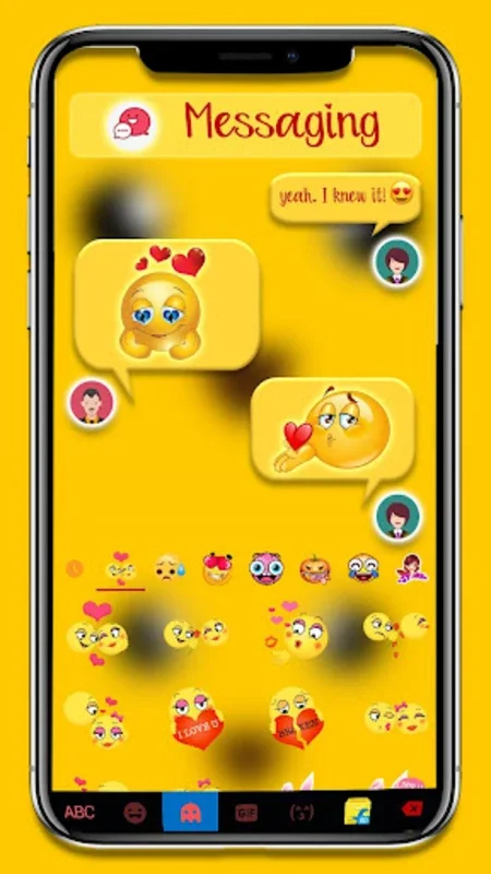 Cute Yellow Mouse Keyboard Theme for Android - Stylish & Personalized