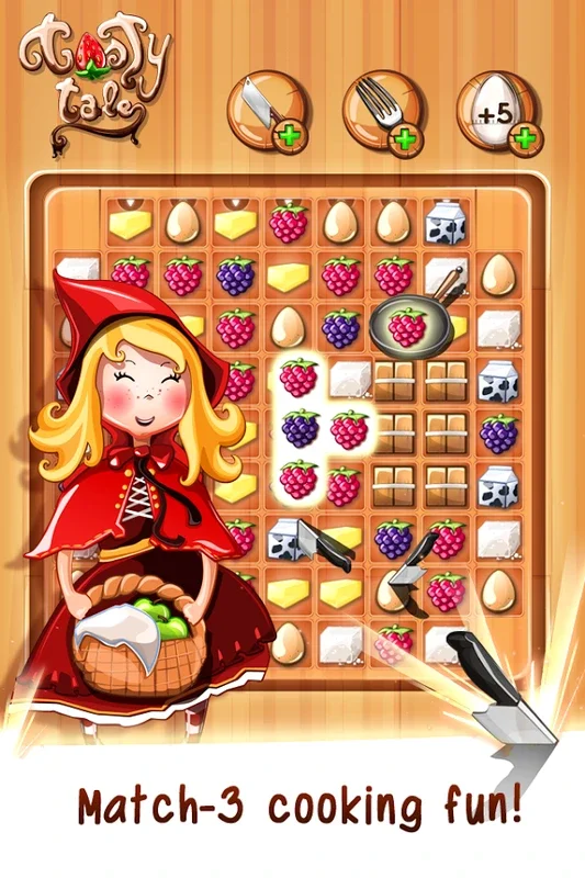 Tasty Tale: Kitchen Game for Android - Culinary Match-3 Fun