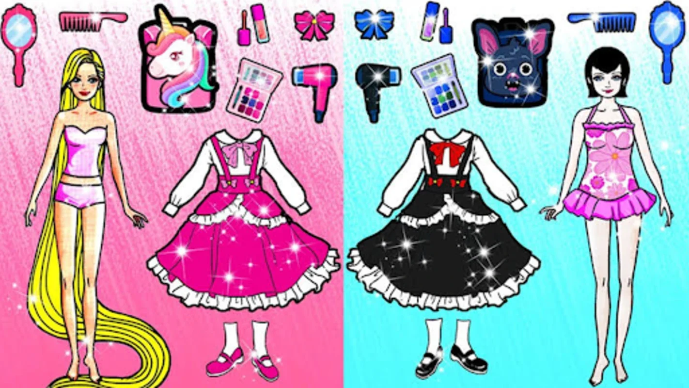 Chibi Doll Dress Up DIY Games for Android - No Downloading Required