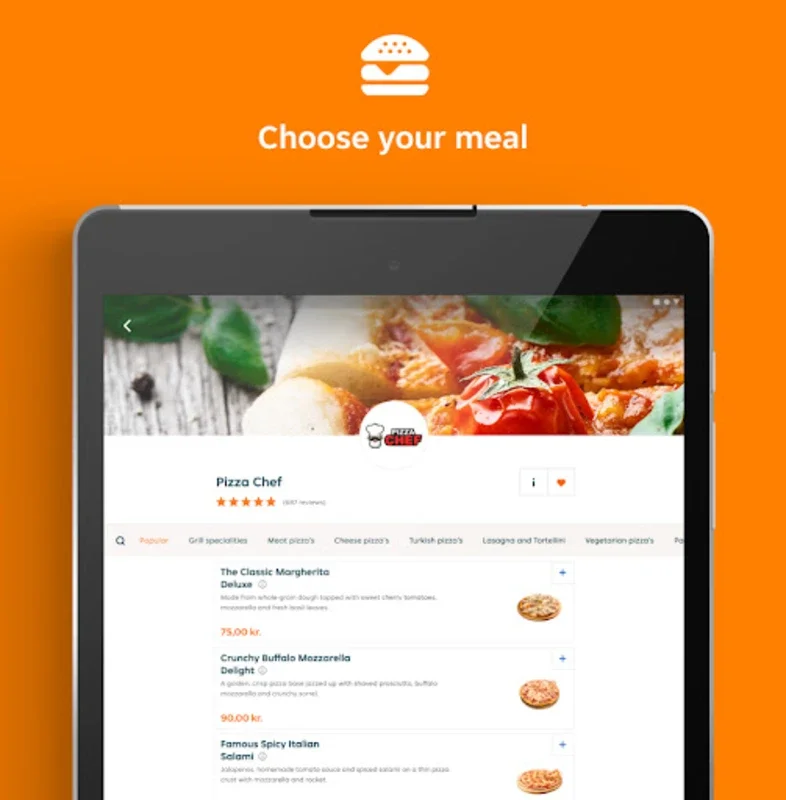 Just Eat Denmark for Android - Order Diverse Cuisines Easily