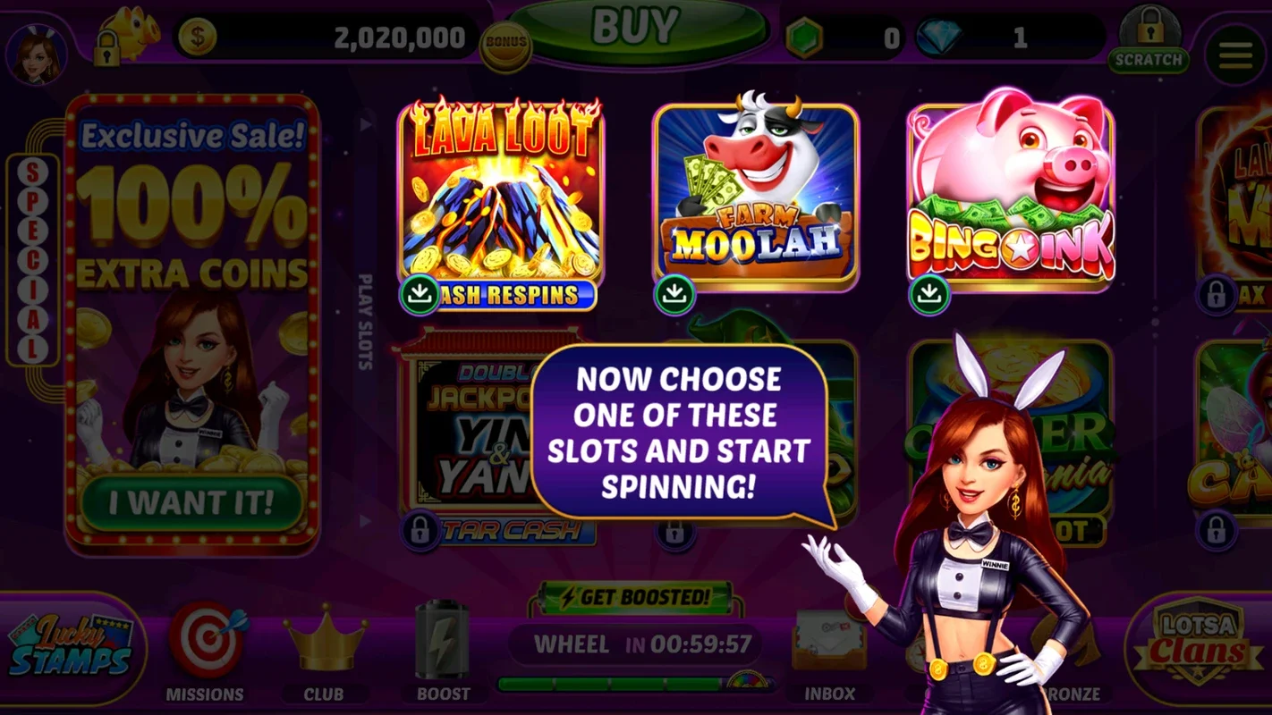 Lotsa Slots for Android - Thrilling Slot Game