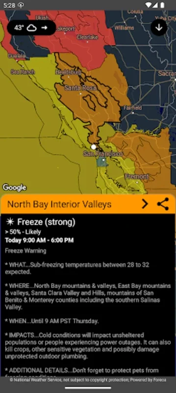 UnWX for Android - Stay Safe with Real-Time Weather Alerts