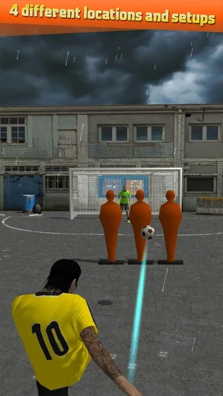 Street Soccer Flick for Android - Immersive Soccer Game