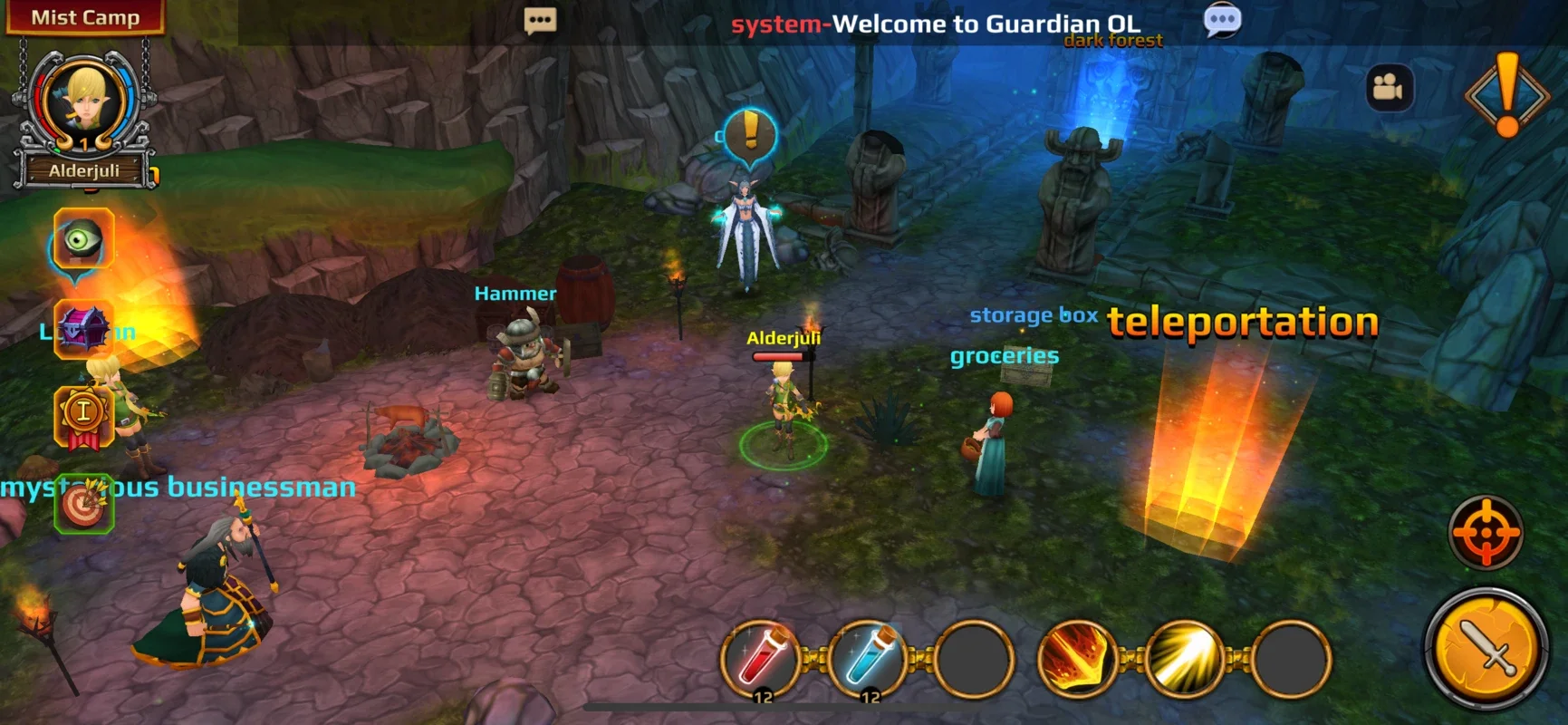 Guardian OL2 for Android - High - Freedom MMORPG