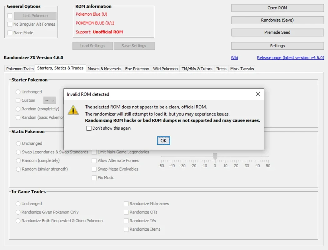 Universal Pokemon Randomizer ZX for Windows - Customize Your Game