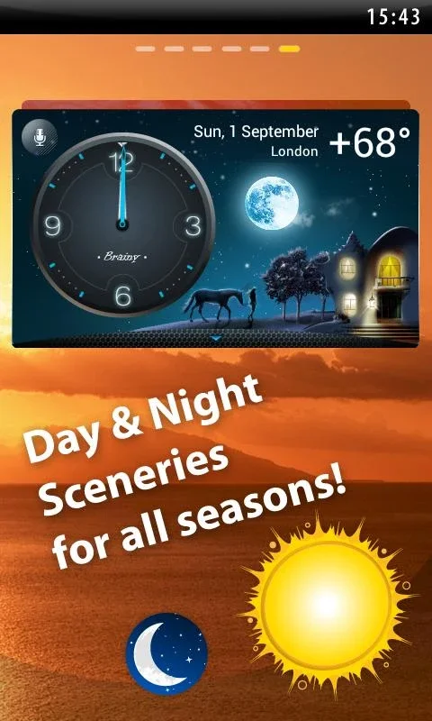 Weather & Clock - Meteo Widget for Android - Stay Informed with Real-Time Updates