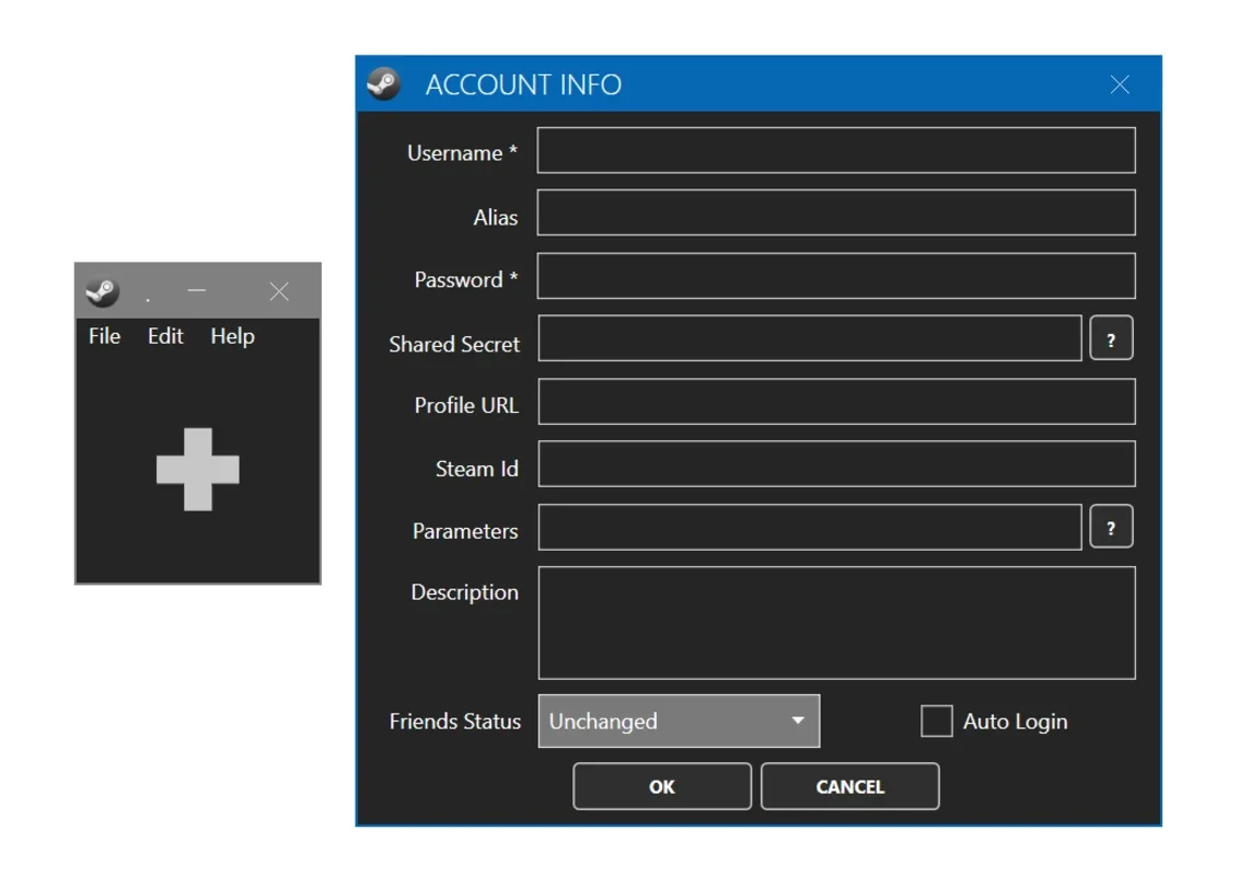 SAM - Steam Account Manager for Windows: Effortless Account Switching