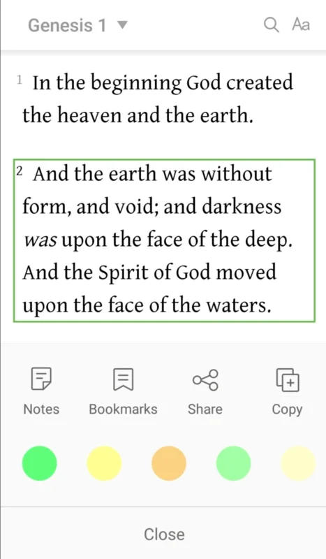 King James Bible for Android - Text and Audio Access