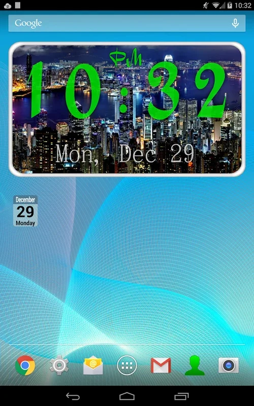 yco Clock for Android: Efficient Time Widget