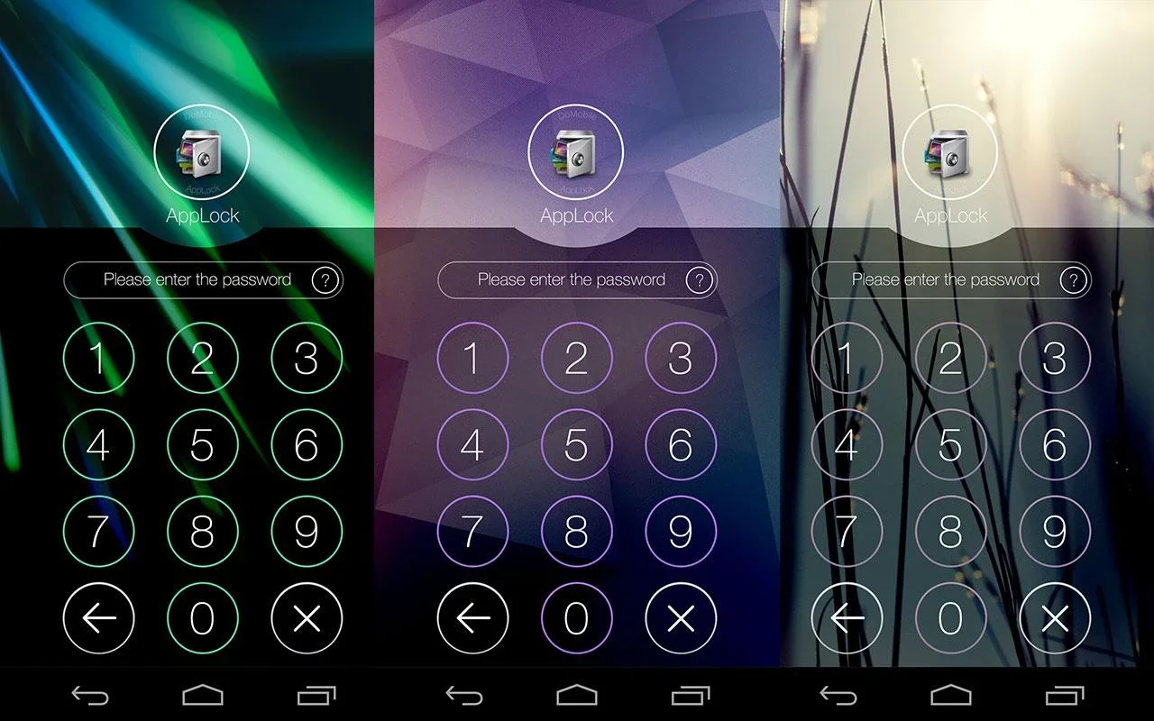 AppLock Theme Cube for Android - Stylish Lock Screen