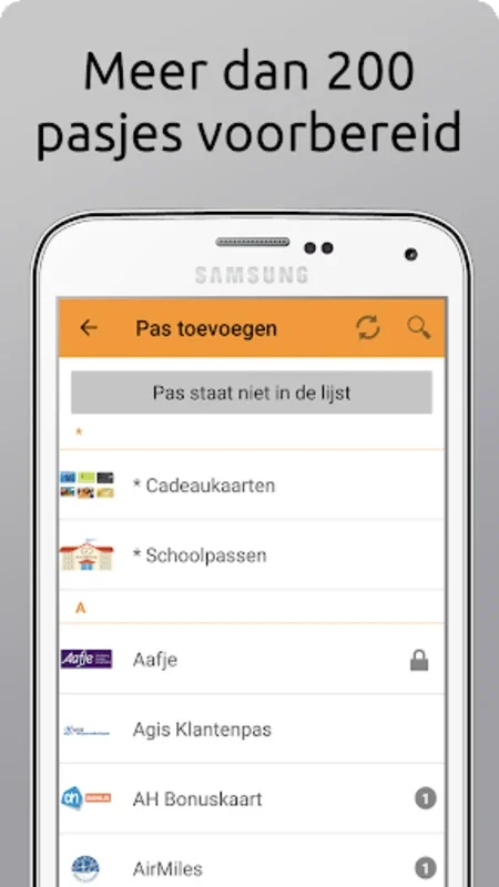 PasNL - Al je pasjes bij je for Android: Streamline Your Wallet