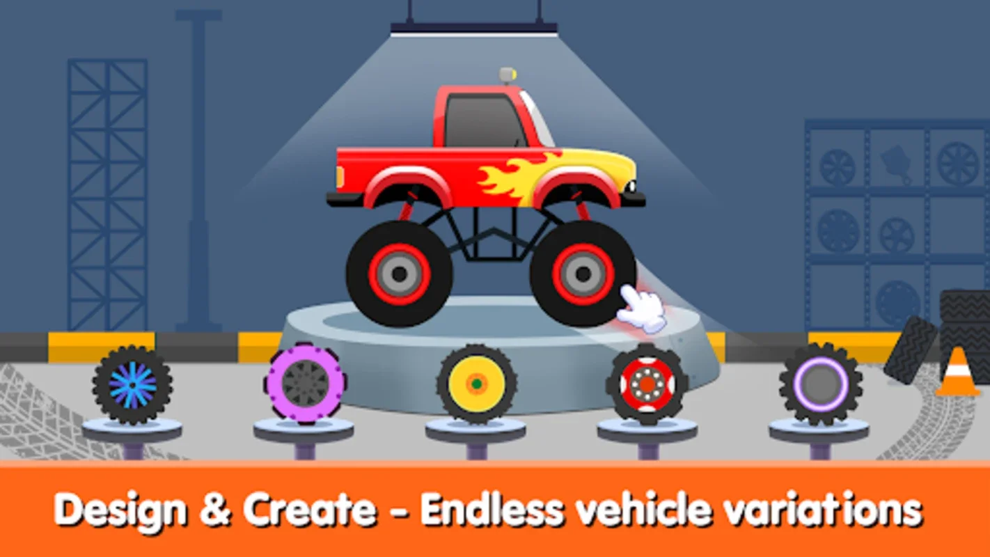 Kids Monster Truck Games for Android - Download Now