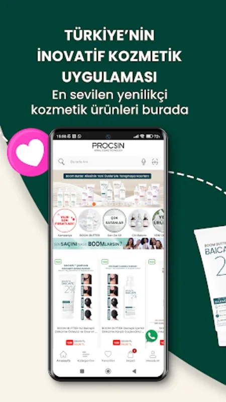 PROCSIN for Android - Shop Turkish Cosmetics Easily