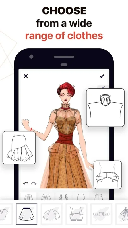 Fashion Design Sketches Book for Android - Create Fashion Designs