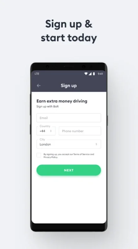 Bolt Driver: Drive & Earn for Android - Efficient Trip Management