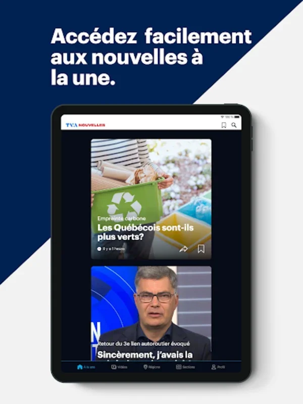 TVA Nouvelles for Android - Stay Updated with Real-time News