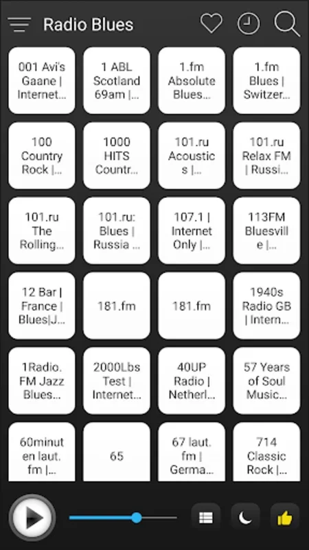 Blues Radio Stations Online for Android - Stream Top Blues