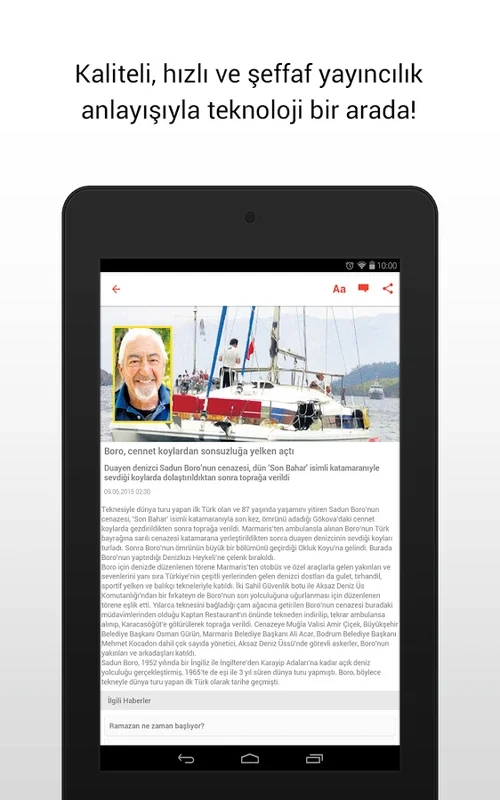 Milliyet for Android: Personalized News Hub