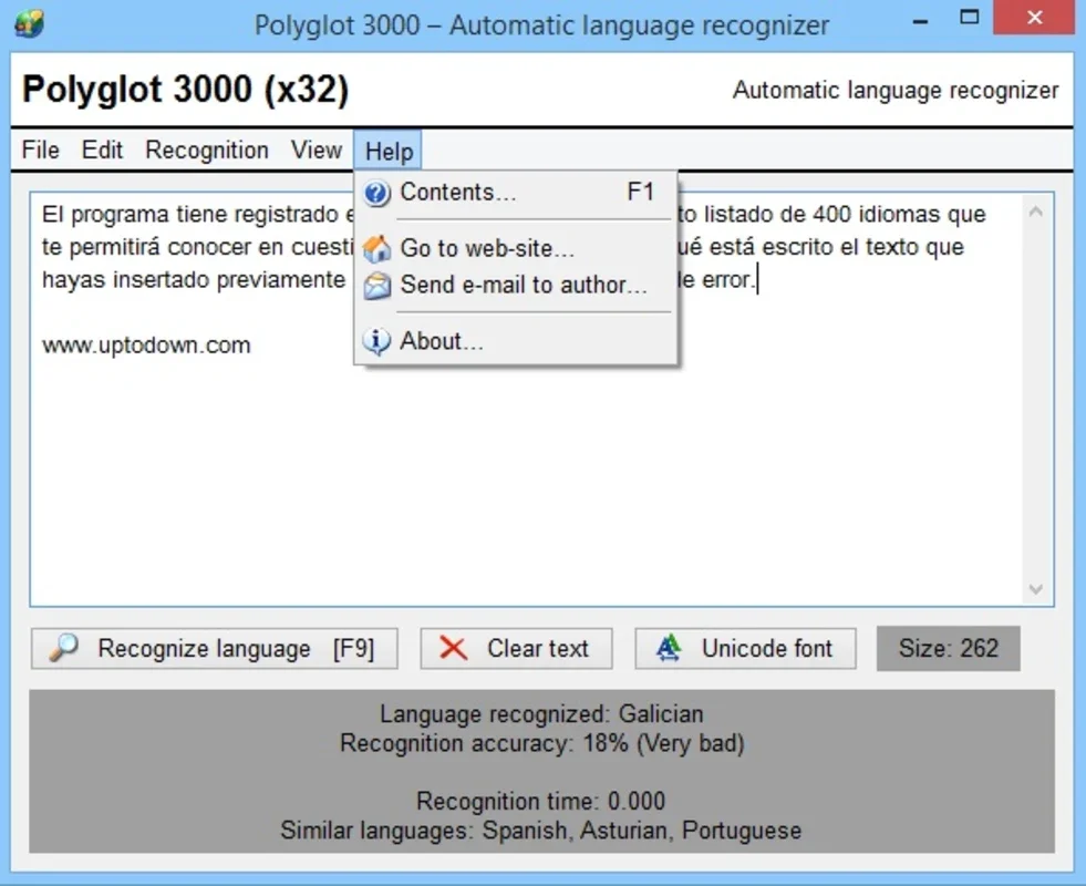 Polyglot 3000: Instant Language Identification for Windows