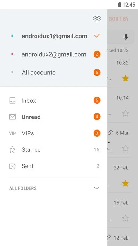 Samsung Email for Android - Manage Multiple Accounts