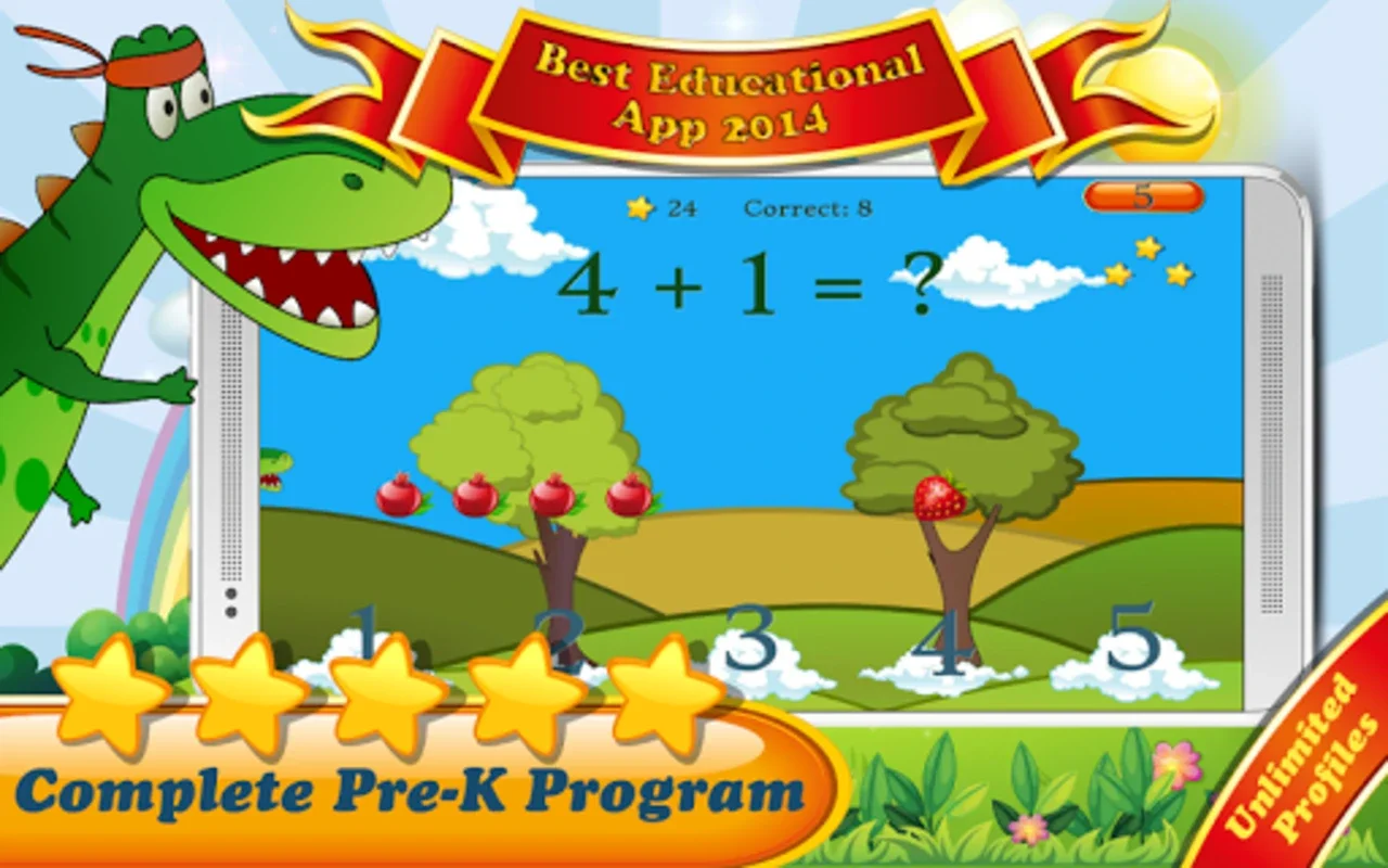 My Dino Companion for Android: Engaging Math Learning