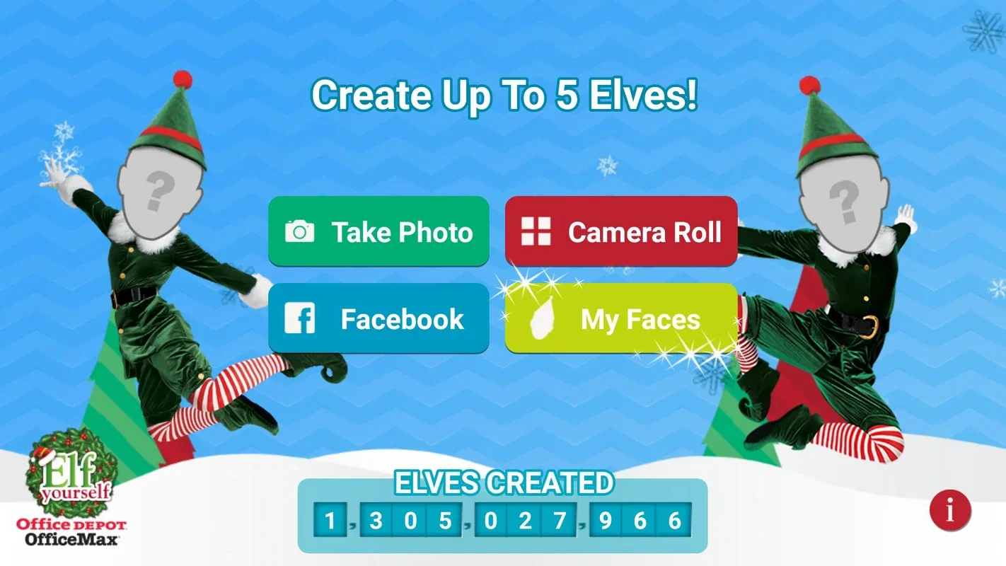 ElfYourself by Office Depot for Android - Fun Holiday Video Maker