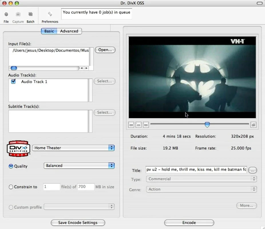 DrDivX for Mac - Simplify Video Encoding