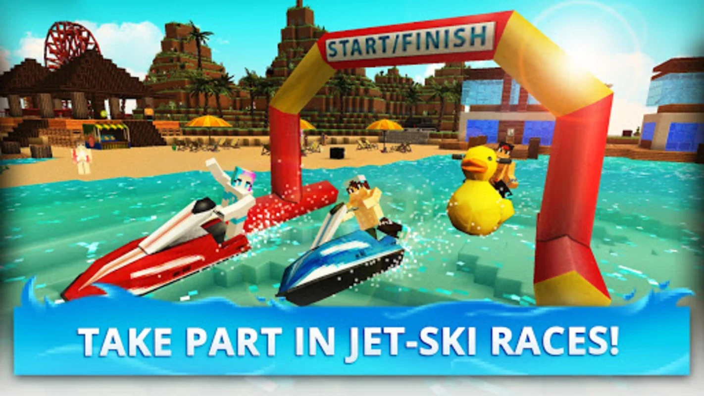 Jet Ski Craft: Crafting for Android - Thrilling Aquatic Game