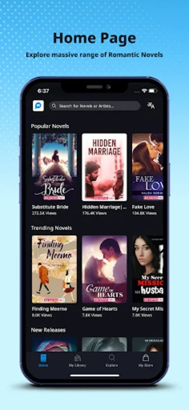 Pocket Novels for Android - Immerse in Endless Reading