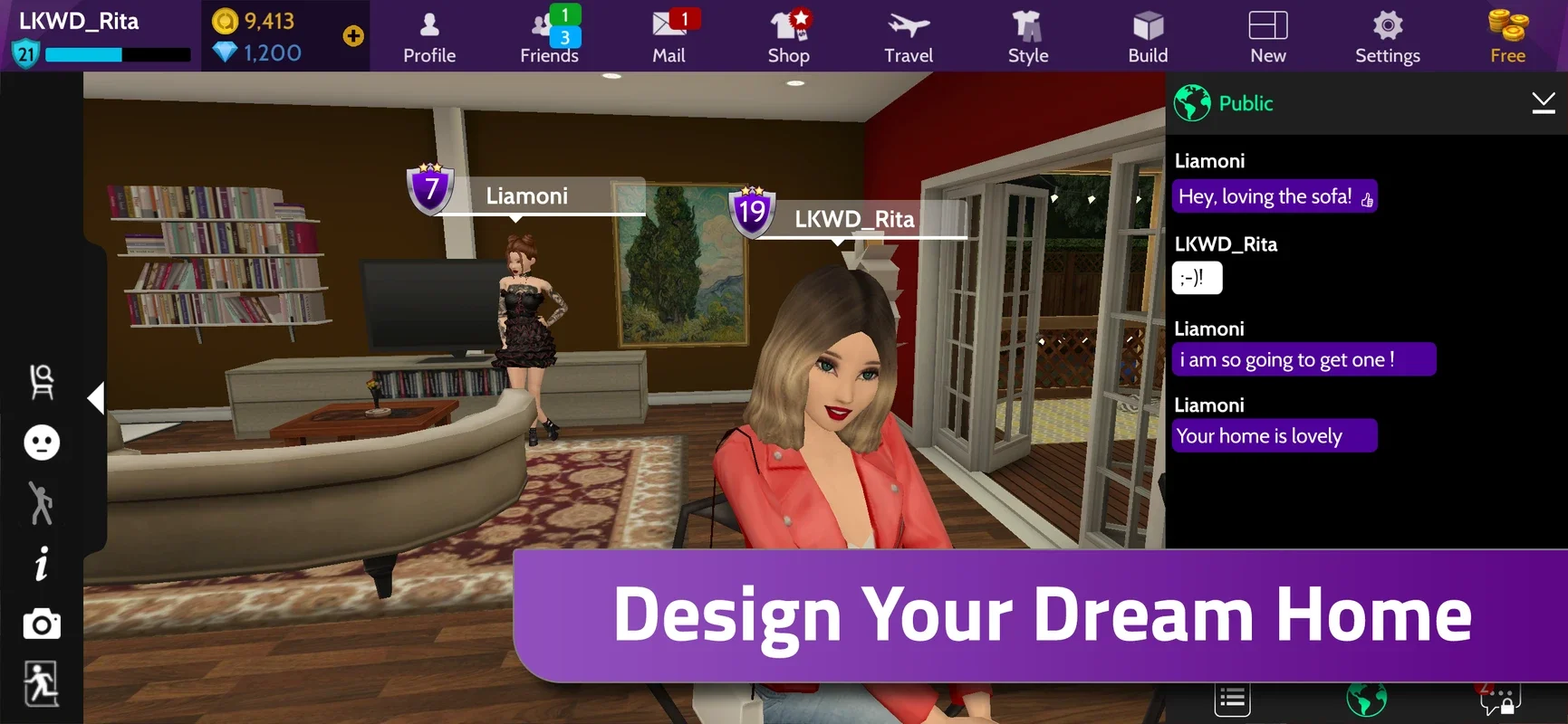 Avakin Life for Android - Immerse in a 3D Social World