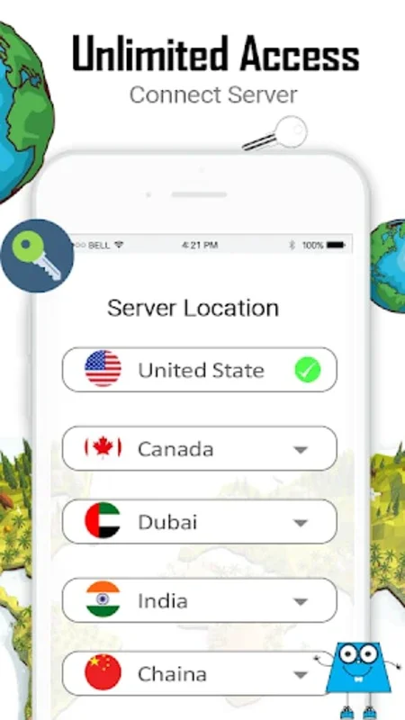 VPN Secure Touch Master for Android - Secure Global Access