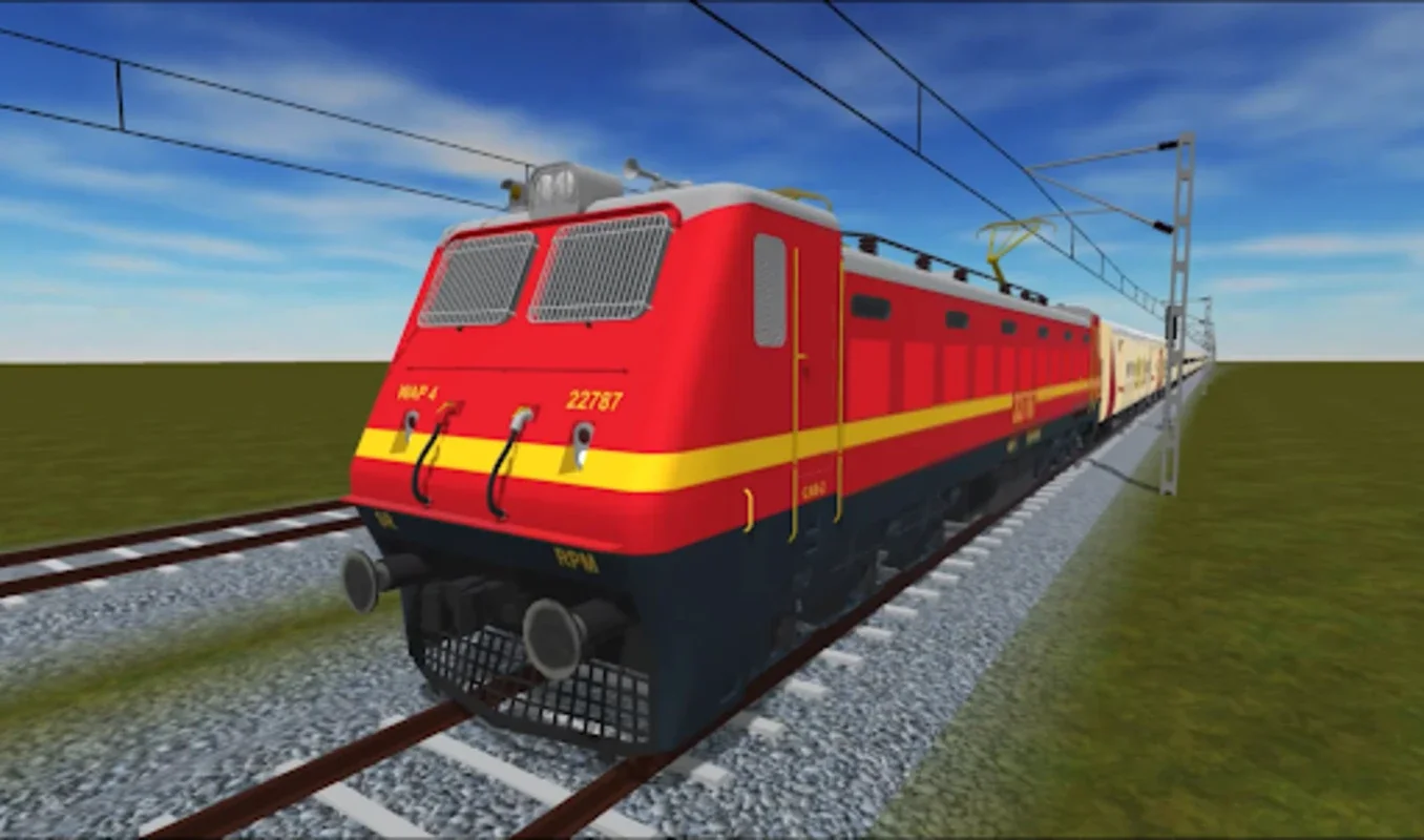 Indian Train Crossing 3D for Android - No Download Needed, Just Play!