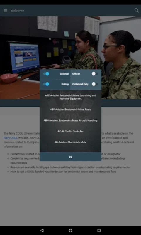 Navy COOL for Android: Valuable Naval Info App