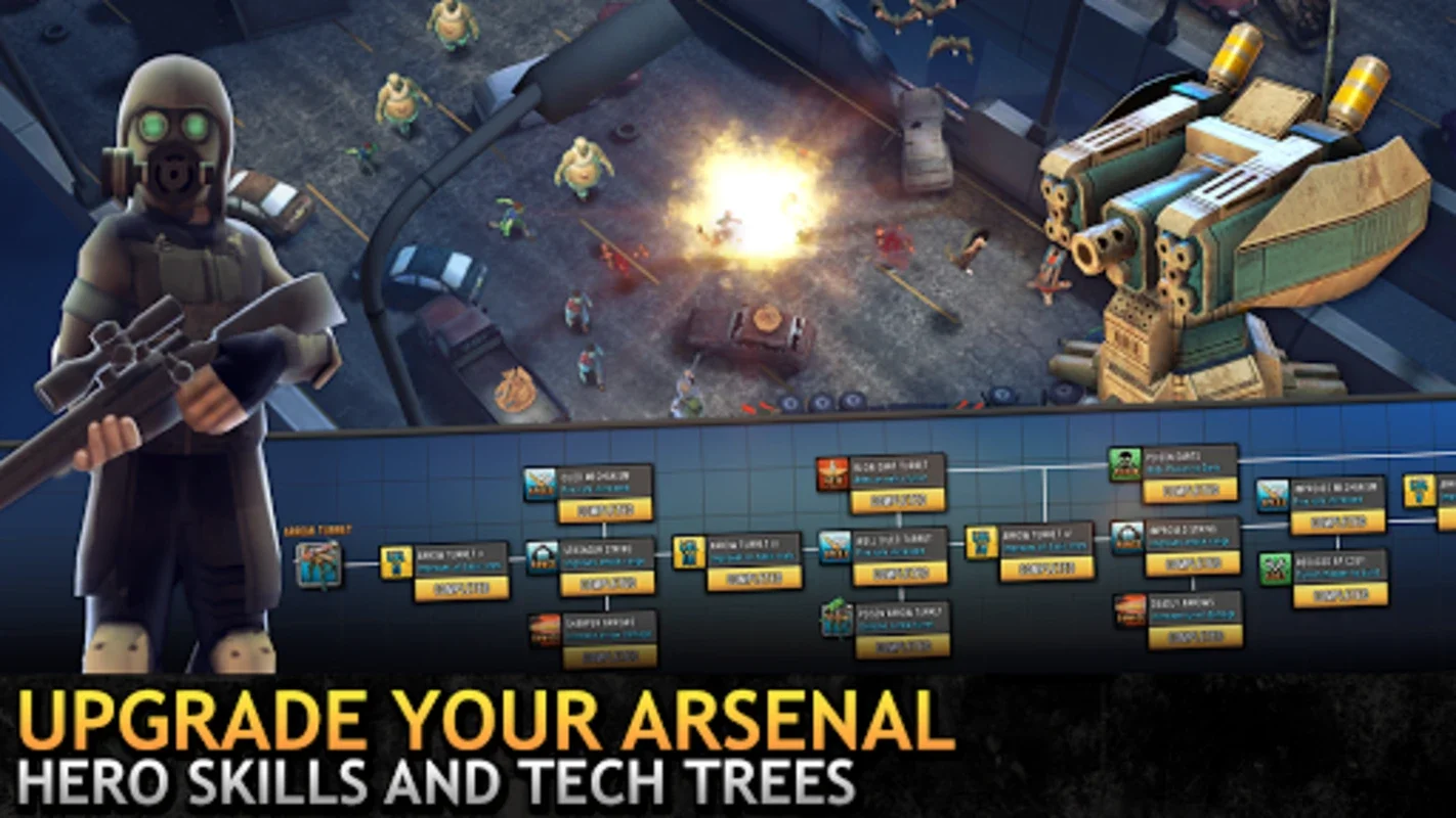 Last Hope TD for Android - Defend Against Zombies Offline