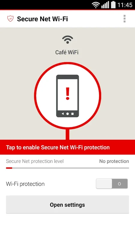 Vodafone Secure Net Wi-Fi for Android - Secure Wi-Fi Solution